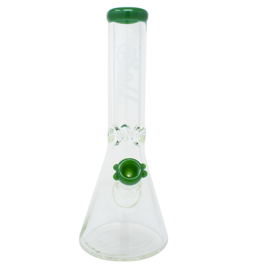 9MM Green Accent 15" Beaker